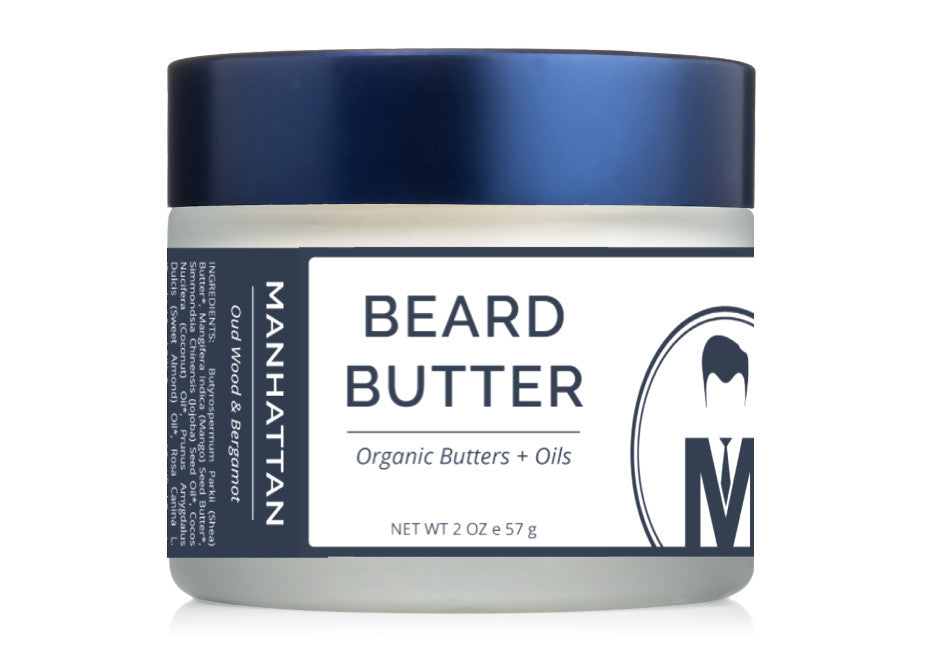 Mister Pompadour - Manhattan Beard Butter, 2 oz (Organic) 