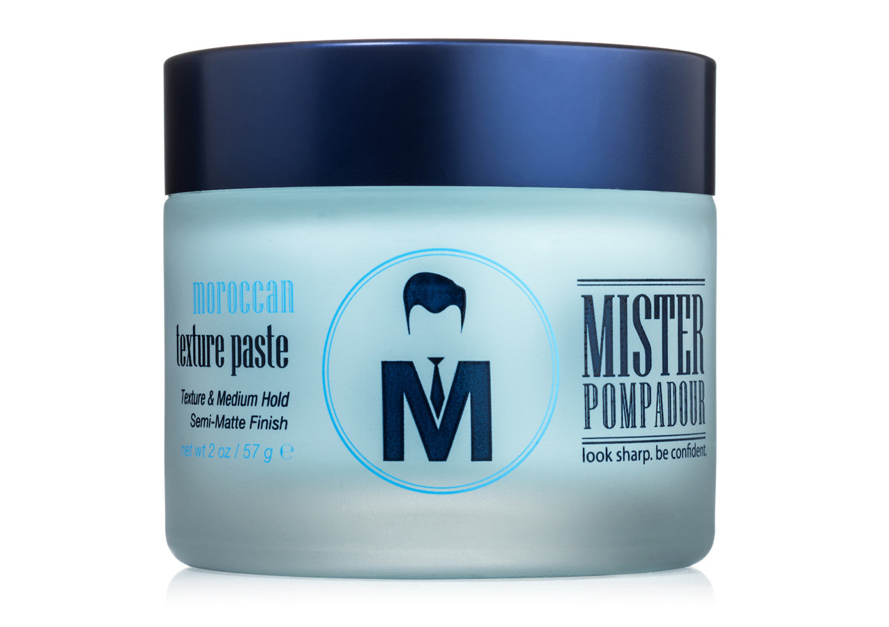 Mister Pompadour Moroccan Texture Paste For Mens Hair, 2 oz
