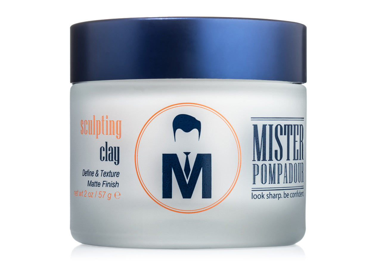 Mister Pompadour Sculpting Clay | Clay Pomade for Men and Women | Matte Finish 